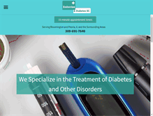 Tablet Screenshot of peoriaendocrine.com